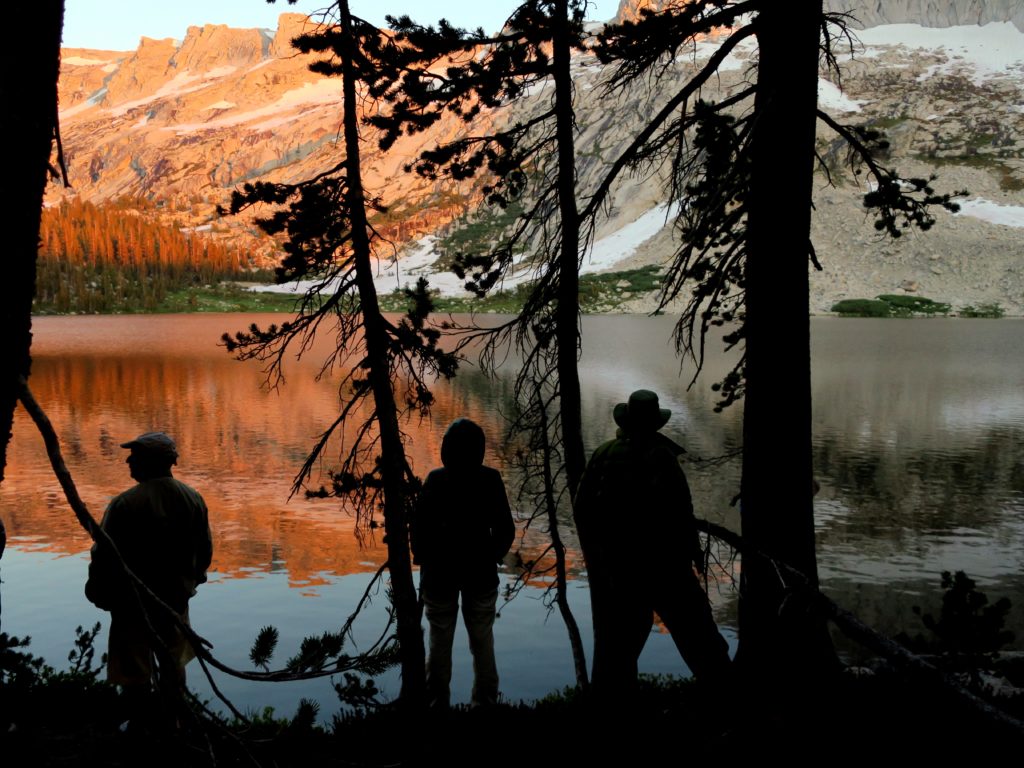 People at Sunset